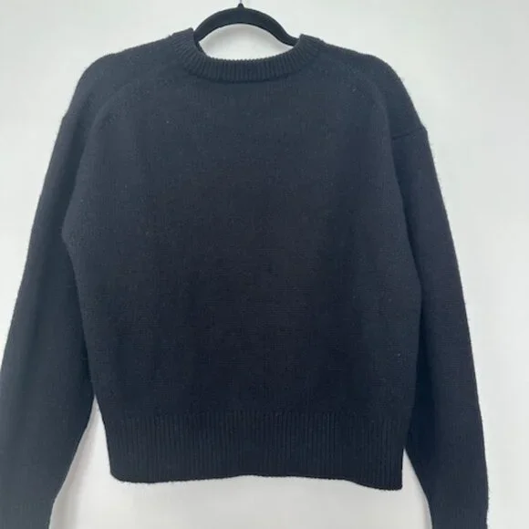 Aritzia Lux Cashmere Maria Sweater, Black - Picture 2 of 3